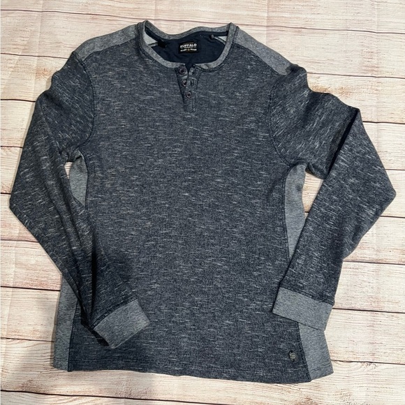 Men's buffalo Katana Shoulder Detail Pullover Sweater size medium - Picture 1 of 6